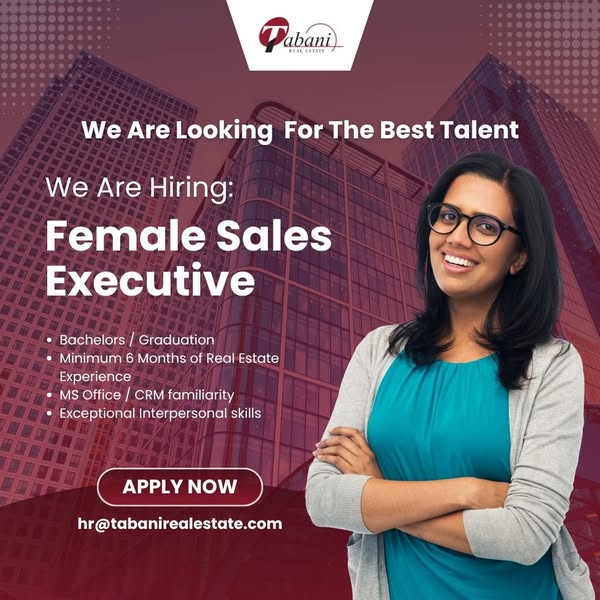 female-sales-executive-job-karachi-tabani-real-estate