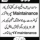 Maintanance Supervisor job in karachi