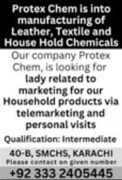 sales marketing jobs in karachi