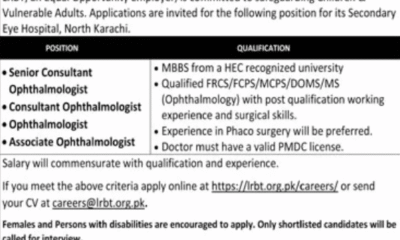 doctor required job in karachi