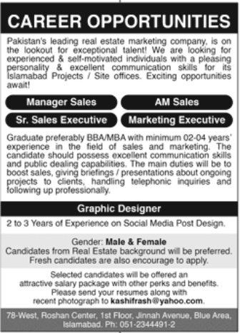 Real Estate Marketing Company Jobs