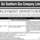 Sui Southern Gas Company Limited (SSGCL) Jobs